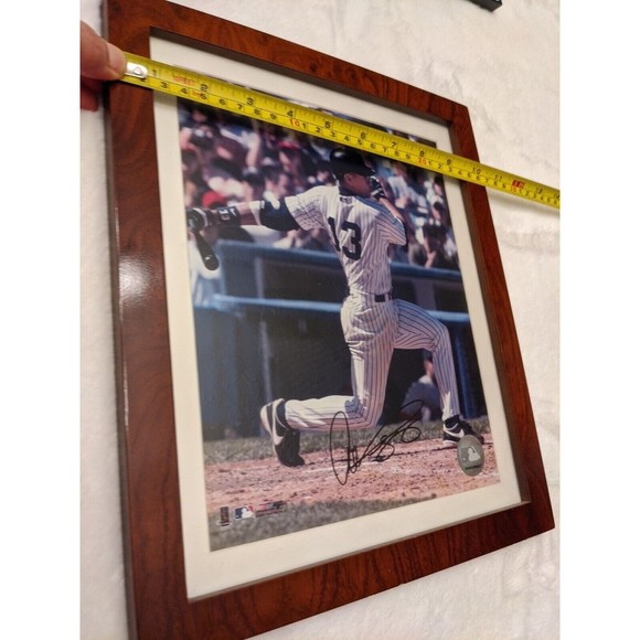 Alex Rodriquez Autographed Framed New York Yankees 36 x 24 Picture with Cards - Picture 5 of 7